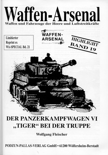 Cover for Der Panzerkampfwagen VI "Tiger" bei der Truppe