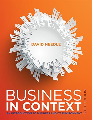 Cover for Business in Context