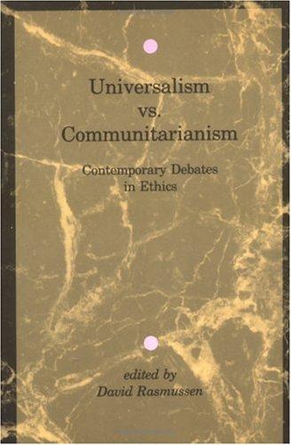 Cover for Universalism vs. Communitarianism