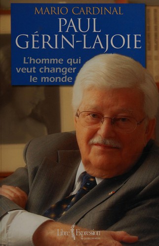 Cover for Paul Gérin-Lajoie