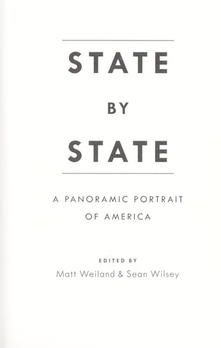 Cover for State by State