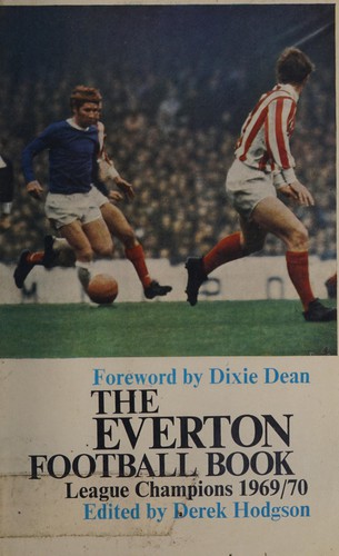 Cover for The Everton football book.