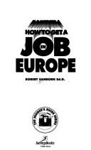 Cover for How to get a job in Europe