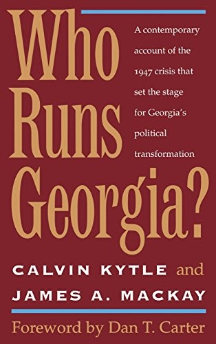 Cover for Who Runs Georgia?