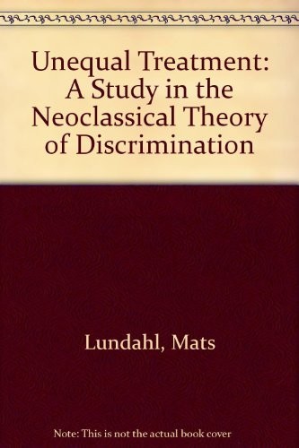 Cover for Unequal treatment