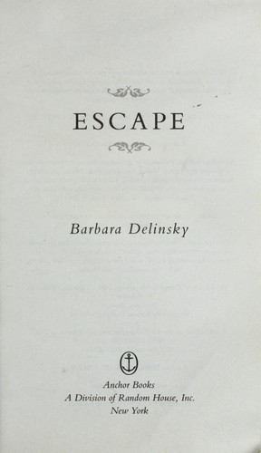 Cover for Escape