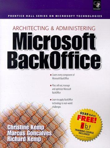 Cover for Architecting and administering Microsoft BackOffice