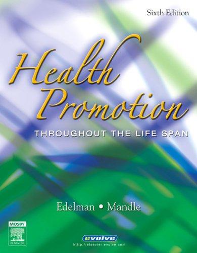 Cover for Health Promotion Throughout the Life Span