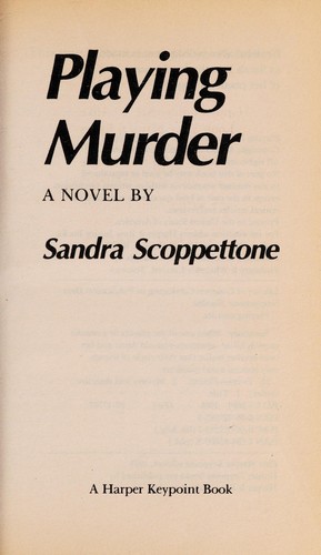 Cover for Playing Murder