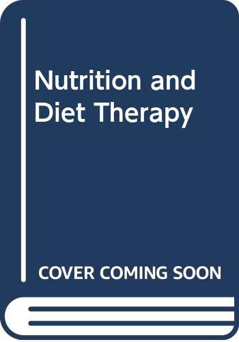 Cover for Nutrition and Diet Therapy, Loose-leaf Version