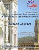 Cover for Proceedings, IEEE International Conference on Software Maintenance