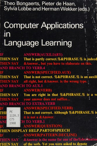 Cover for Computer Applications in Language Learning VIII