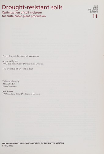 Cover for Drought-resistant soils