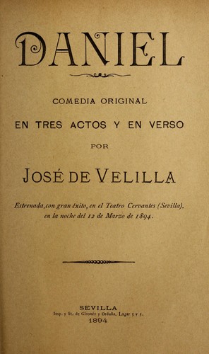 Cover for Daniel