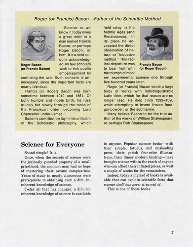 Cover for Science made stupid