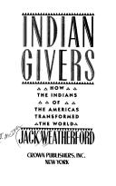 Cover for Indian givers