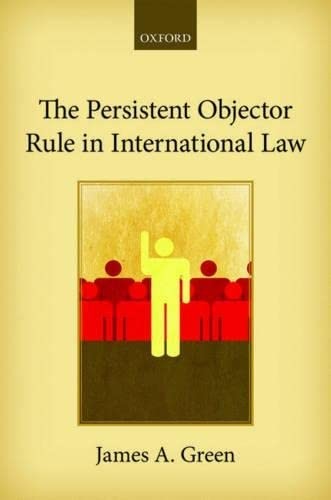 Cover for Persistent Objector Rule in International Law