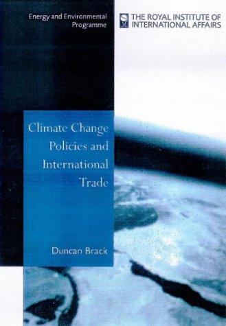 Cover for International Trade and Climate Change Policies (Trade and Environment Series)