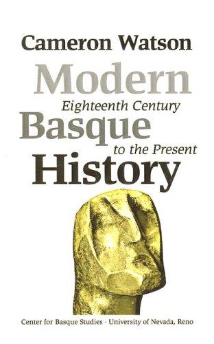 Cover for Modern Basque history