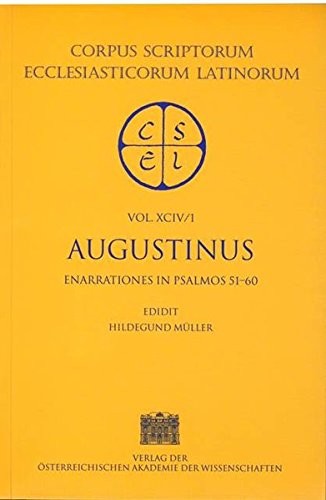 Cover for Enarrationes in Psalmos 51-100.
