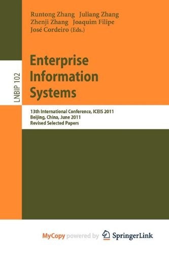 Cover for Enterprise Information Systems