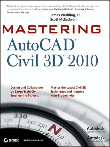 Cover for Mastering AutoCAD Civil 3D 2010