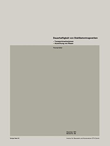 Cover for Dauerhaftigkeit von Stahlbetonwerken