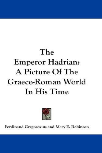 Cover for The Emperor Hadrian