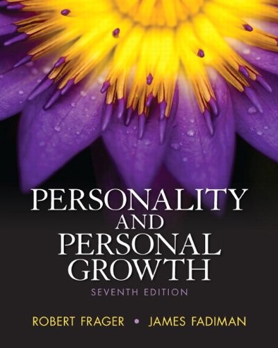 Cover for Personality and Personal Growth