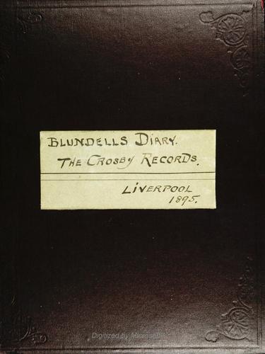 Cover for Crosby records.