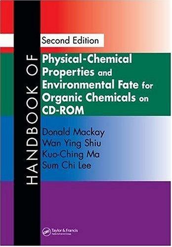 Cover for Handbook of Physical-Chemical Properties and Environmental Fate for Organic Chemicals, Second Edition on CD-ROM