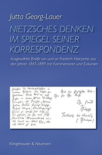 Cover for Nietzsches Denken im Spiegel seiner Korrespondenz