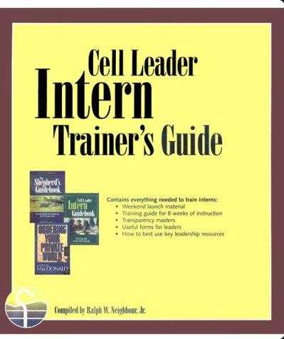 Cover for Cell Leader Intern Train Guide