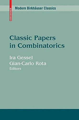 Cover for Classic papers in combinatorics