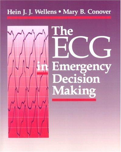 Cover for The ECG in emergency decision making
