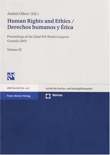 Cover for Human Rights and Ethics / Derechos Humanos Y Etica