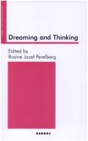 Cover for Dreaming and Thinking (Psychoanalytic Ideas)