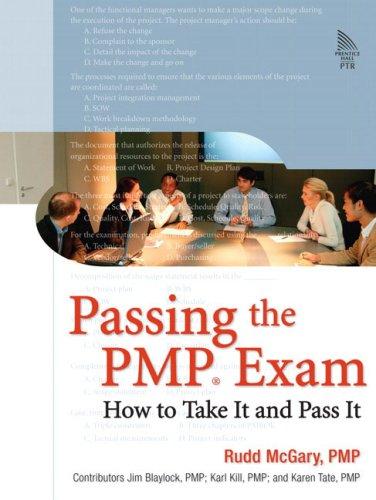 Cover for Passing the PMP(R) Exam