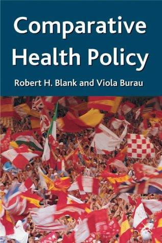 Cover for Comparative health policy