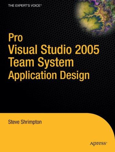 Cover for Pro Visual Studio 2005 Team System