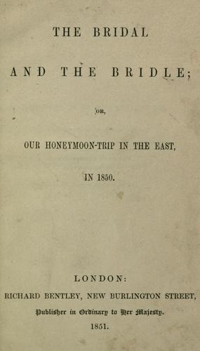 Cover for The bridal and the bridle