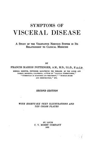 Cover for Symptoms of visceral disease: A Study of the Vegetative Nervous System in Its Relationship to ...