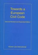 Cover for Towards a European civil code