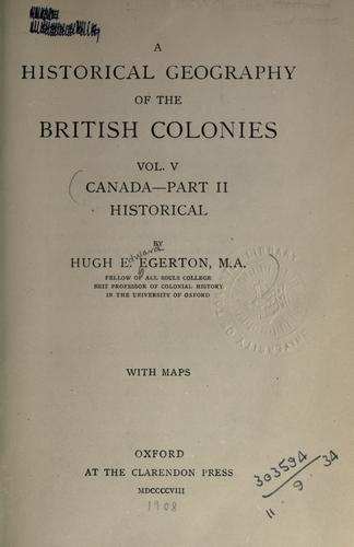 Cover for Canada.