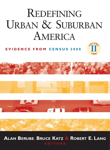 Cover for Redefining urban and suburban America