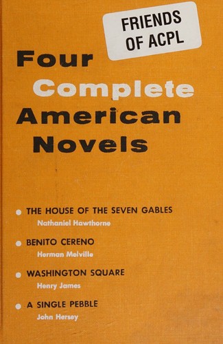 Cover for Four complete American novels;