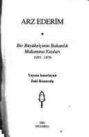 Cover for Arz edirim