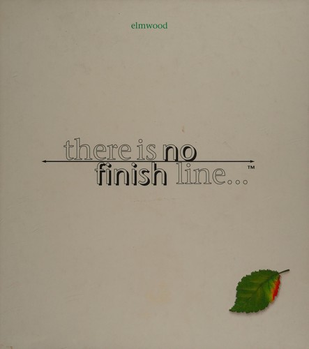Cover for There is no finish line -.