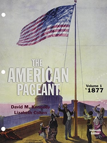 Cover for American Pageant, Volume 1
