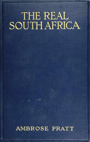 Cover for The real South Africa